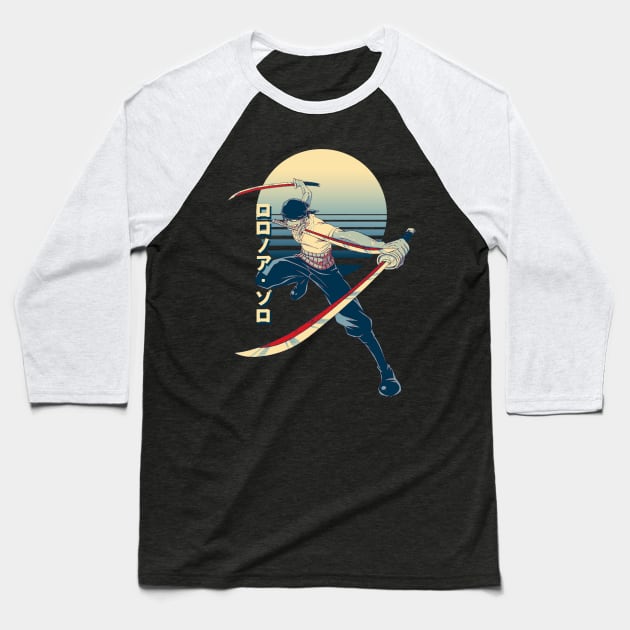 Zoro Baseball T-Shirt by Retrostyle